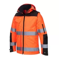 Jacheta reflectorizanta Hi-Vis Premium 3-in-1  Portocaliu negru