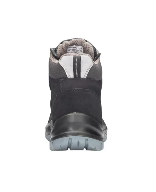 Bocanci de protectie bombeu metalic si lamela, S1P [G3168] Negru