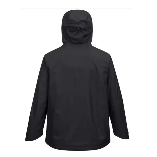 Jacheta de protectie impermeabila cu gluga, colectia X3, Negru Jacheta de protectie impermeabila cu gluga, colectia X3, Negru