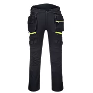 Pantaloni de lucru stretch premium DX440, negru galben Pantaloni de lucru stretch premium DX440, negru galben