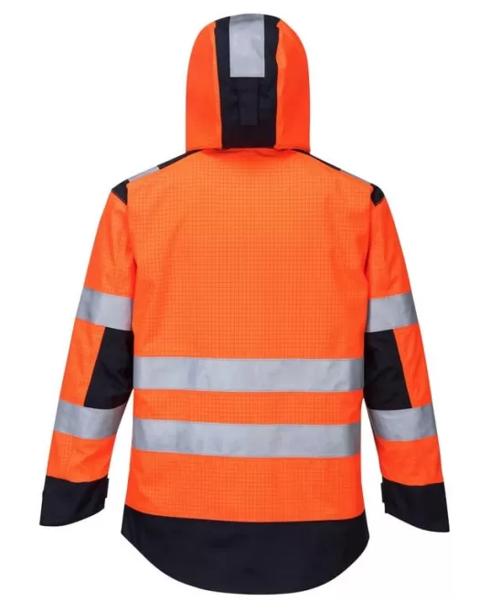 Jacheta ignifuga reflectorizanta Multi Norm Arc [MV70] Portocaliu si bleumarin