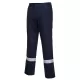 Pantaloni de protectie ignifuga, dungi reflectorizante, Bizweld Iona [BZ14] Bleumarin