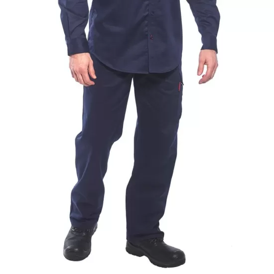 Pantaloni cargo ignifugi Bizweld [BZ31] Bleumarin