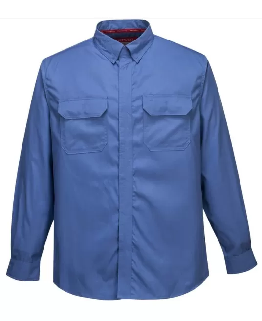 Camasa antistatica si ignifuga, albastru