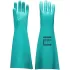 Manusi antichimice din nitril, cu manseta foarte lunga [A813] Verde