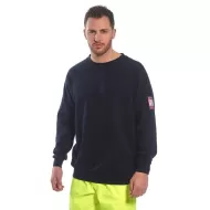 Hanorac cu maneca lunga, ignifug si antistatic [FR12] Bleumarin