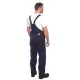 Salopeta ignifuga cu pieptar, rezistenta arc electric Bizweld [BIZ4] Bleumarin
