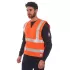 Vesta de protectie reflectorizanta, ignifuga, antistatica [FR71] Portocaliu