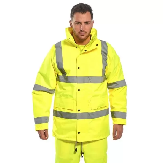 Jacheta vatuita HiVis, portocaliu neon Jacheta vatuita HiVis, portocaliu neon