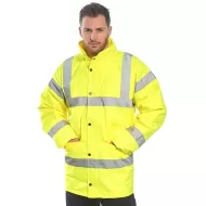 Jacheta vatuita HiVis, galben neon
