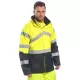 Jacheta impermeabila reflectorizanta, HiVis, bicolora, Galben si bleumarin Jacheta impermeabila reflectorizanta, HiVis, bicolora, Galben si bleumarin