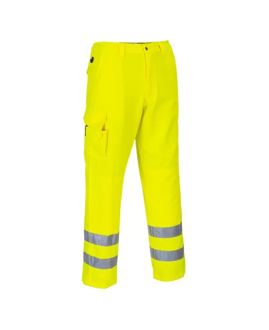 Pantaloni reflectorizanti Hi-Vis Combat [E046] Galben