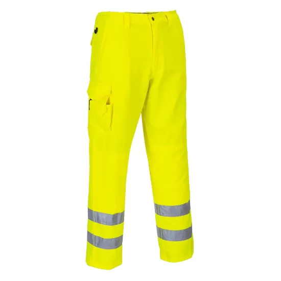 Pantaloni reflectorizanti Hi-Vis Combat [E046] Galben