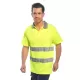 Tricou polo cu maneca scurta reflectorizant, HiVis, 175g/m2, Galben Tricou polo cu maneca scurta reflectorizant, HiVis, 175g/m2, Galben