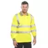 Tricou polo cu maneca lunga reflectorizant, HiVis, 175g/m2, Galben