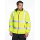 Fleece reflectorizant, inalta vizibilitate, rezistent la vant, 300g/m2, Portocaliu Fleece reflectorizant, inalta vizibilitate, rezistent la vant, 300g/m2, Portocaliu