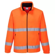 Fleece reflectorizant, inalta vizibilitate, rezistent la vant, 250g/m2 [F250] Portocaliu