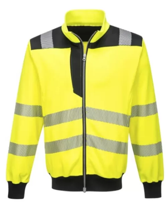 Jacheta HiVis reflectorizanta, calitate premium PW3 [PW370] Galben si negru