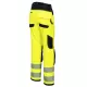Pantaloni de protectie reflectorizanti, gama premium  PW3 [PW340] Galben si Bleumarin