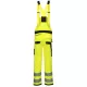 Pantaloni reflectorizanti Hi-Vis cu pieptar Bib & Brace, gama premium PW3 [PW344] Galben si negru