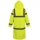 Pelerina de ploaie reflectorizanta lunga, impermeabila, inalta vizibilitate [H445] Galben