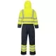 Combinezon vatuit reflectorizant, HiVis, Galben si negru Combinezon vatuit reflectorizant, HiVis, Galben si negru