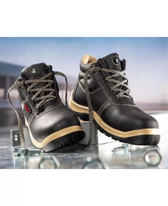 Bocanci de protectie S3 nemetalici, bombeu compozit [G1300] Negru