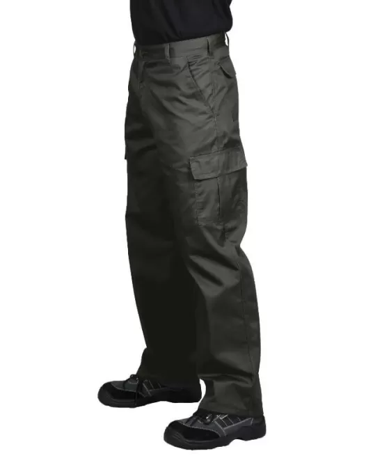 Pantaloni  Paza, buzunare Kombat, tercot 245g/m2 Negru Pantaloni  Paza, buzunare Kombat, tercot 245g/m2 Negru