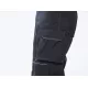 Pantaloni de lucru foarte rezistenti, buzunare pentru scule, tercot, 300g/m2, Negru Pantaloni de lucru foarte rezistenti, buzunare pentru scule, tercot, 300g/m2, Negru