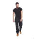 Pantaloni de lucru foarte rezistenti, buzunare pentru scule, tercot, 300g/m2, Gri si negru Pantaloni de lucru foarte rezistenti, buzunare pentru scule, tercot, 300g/m2, Gri si negru