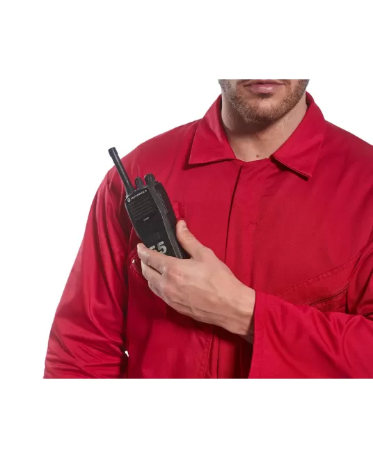 Combinezon de lucru din tercot, 245g/m2, inchidere cu fermoar [C813] Bleumarin