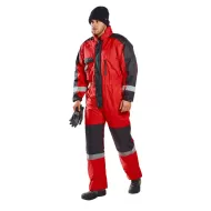 Combinezon impermeabil de iarna, Rosu