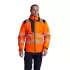 Jacheta vatuita premium HiVis, portocaliu negru