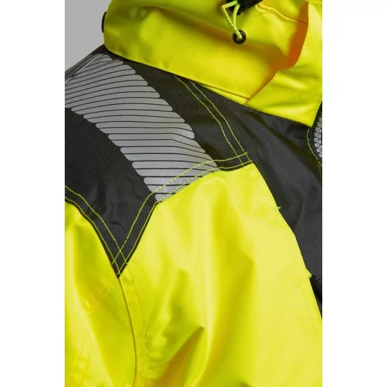 Jacheta vatuita premium HiVis, galben bleumarin Jacheta vatuita premium HiVis, galben bleumarin