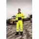 Jacheta HiVis premium tercot 245g/m2, portocaliu bleumarin Jacheta HiVis premium tercot 245g/m2, portocaliu bleumarin