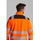 Jacheta premium softshell HiVis reflectorizant PW3, Portocaliu negru Jacheta premium softshell HiVis reflectorizant PW3, Portocaliu negru