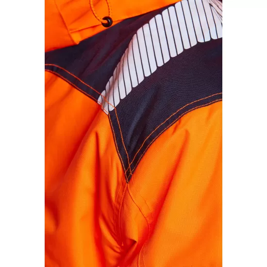 Jacheta premium softshell HiVis reflectorizant PW3, Portocaliu negru Jacheta premium softshell HiVis reflectorizant PW3, Portocaliu negru