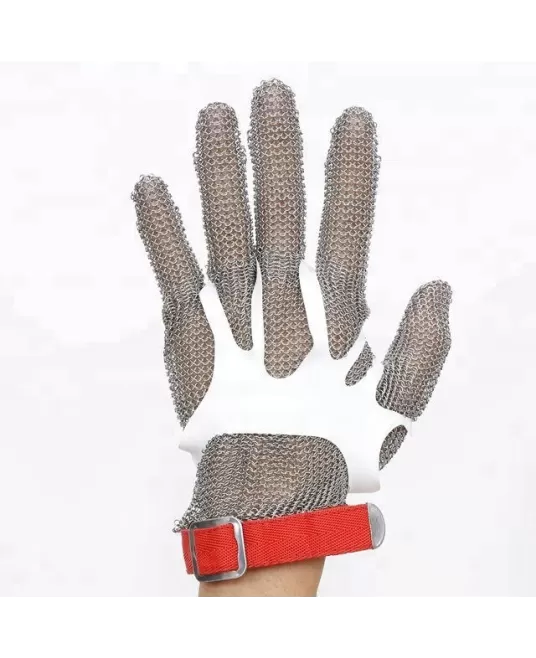 Elastice pentru manusi din zale [AC05] Alb