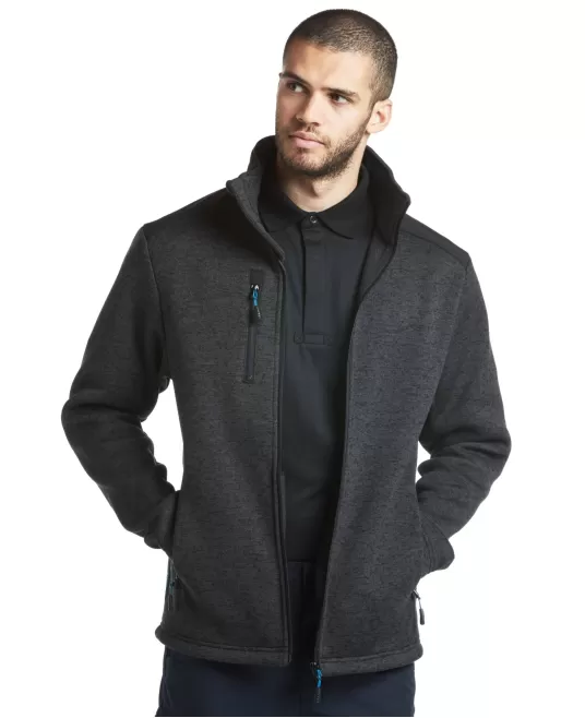 Hanorac de lucru gri cu umeri intariti – rezistenta și confortabila