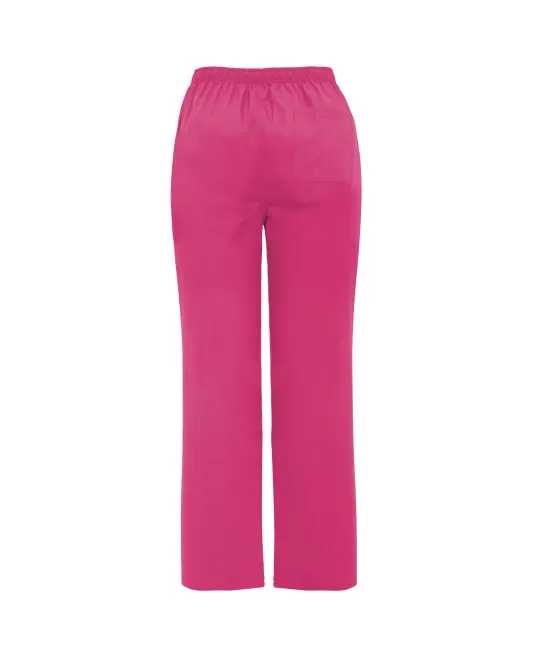 Pantaloni subtiri industria alimentara sau Curatenie, tercot 160g/m2, roz