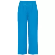 Pantaloni subtiri industria alimentara sau Curatenie, tercot 160g/m2,  albastru azuriu