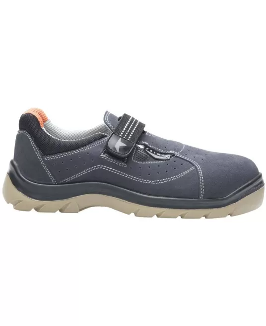 Sandale de protectie S1 cu bombeu, gri Sandale de protectie S1 cu bombeu, gri