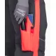 Pantaloni de lucru calitate premium, tercot kanvas 270g/m2 Neon Gri si rosu Pantaloni de lucru calitate premium, tercot kanvas 270g/m2 Neon Gri si rosu