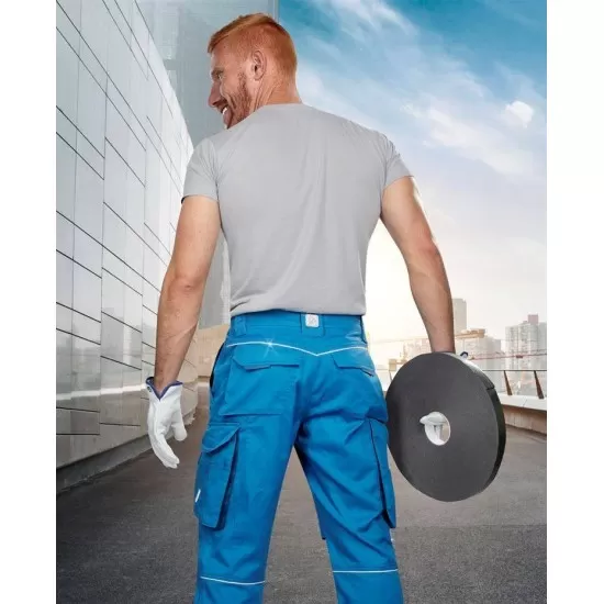 Pantaloni de lucru vara calitate excelenta, tercot 200g/m2, Summer, Albastru deschis Pantaloni de lucru vara calitate excelenta, tercot 200g/m2, Summer, Albastru deschis