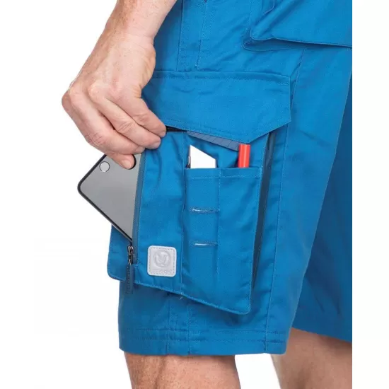 Pantaloni scurti de lucru, calitate excelenta, tercot 200g/m2, Summer, Albastru deschis Pantaloni scurti de lucru, calitate excelenta, tercot 200g/m2, Summer, Albastru deschis