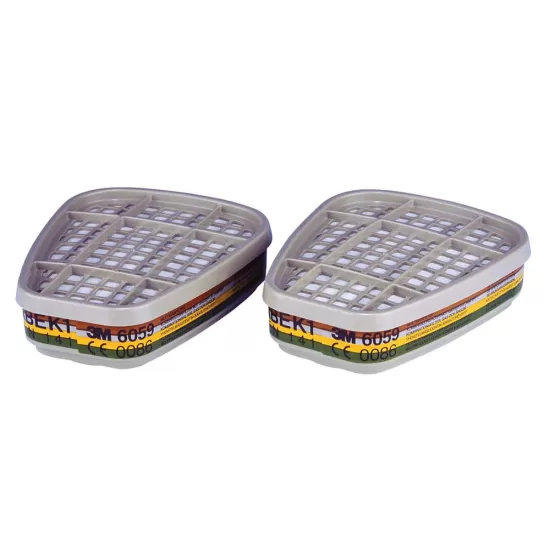 Filtre ABEK1 pentru amoniac, gaze acide si vapori organici 3M 6059 Gri Filtre ABEK1 pentru amoniac, gaze acide si vapori organici 3M 6059 Gri