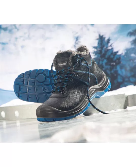 Bocanci de iarna S3 CI, bombeu compozit Negru