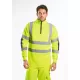 Hanorac HiVis reflectorizant cu fermoar scurt, 300g/m2 [B308] Galben