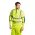 Hanorac HiVis cu fermoar scurt, 300g/m2, galben