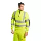 Hanorac HiVis reflectorizant cu fermoar scurt, 300g/m2 [B308] Galben